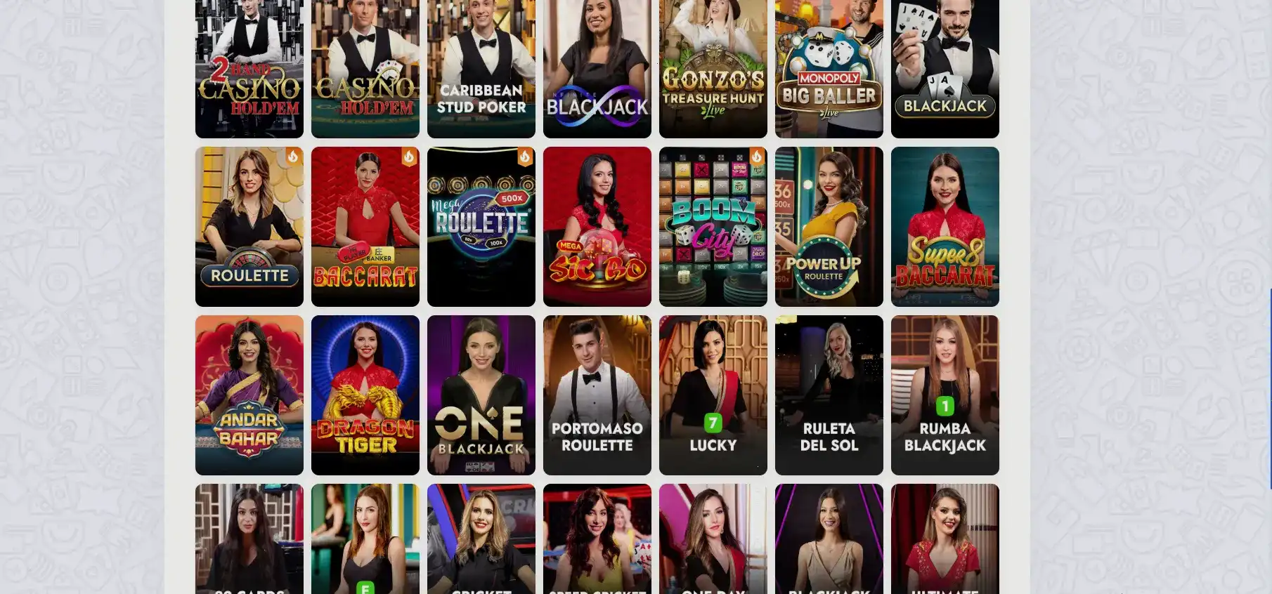 Интерфейс игрового зала Азартмания казино